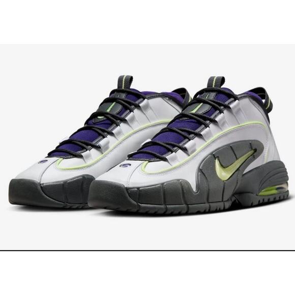 Nike Air Max Penny 1 Penny Story Men’s 9.5 FZ4043-100 White Light Lemon 11W - Picture 1 of 9